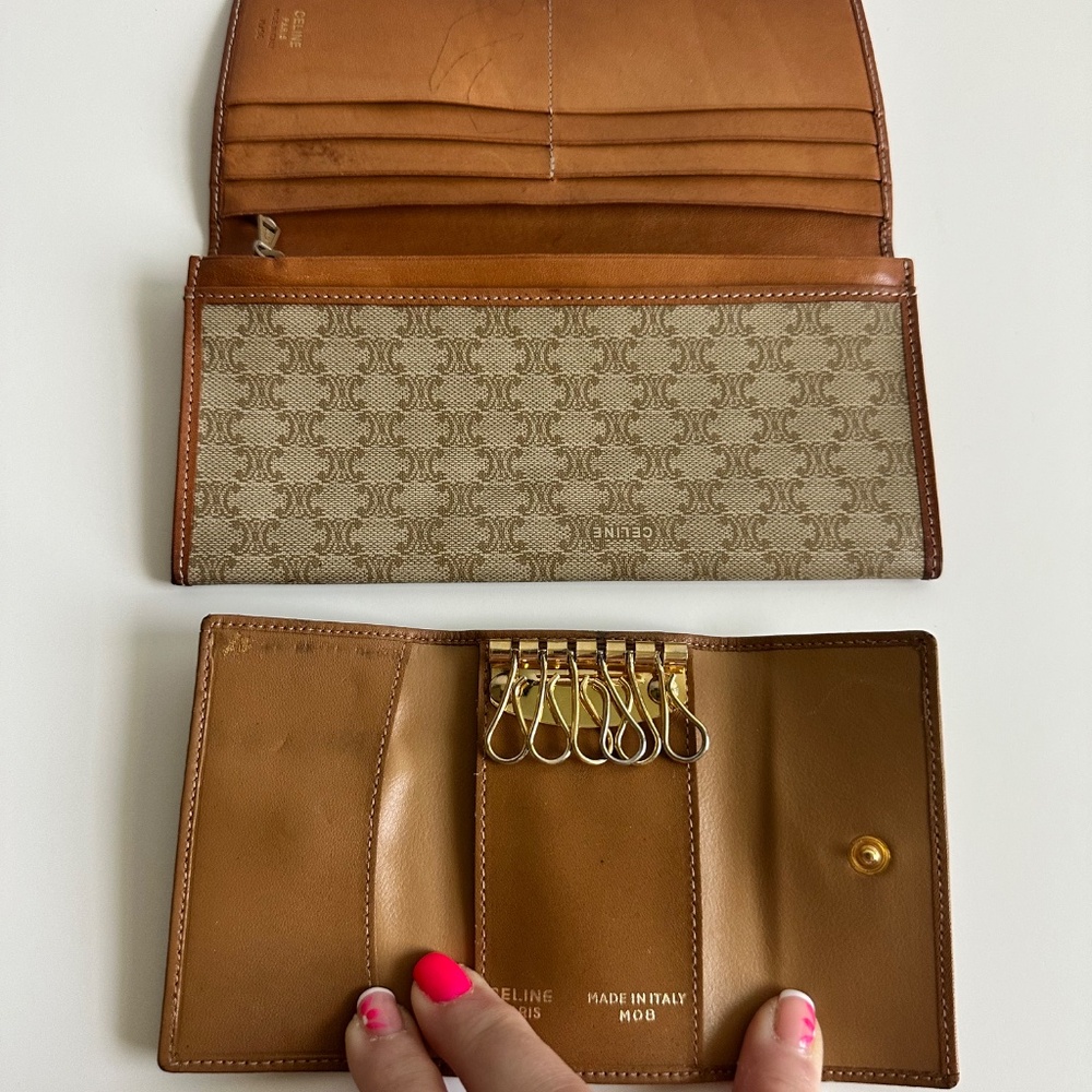CELINE WALLET AND KEY HOLDER - Picture 2 of 3